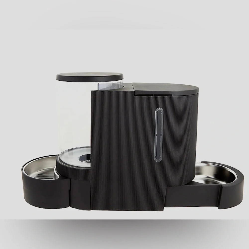 Top Paw 2-in-1 Gravity Pet Feeder & Waterer Dog Cat Automatic Food Dispenser